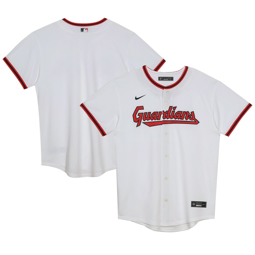 MLB Cleveland Guardians Preschool Home Blank Replica Jersey
