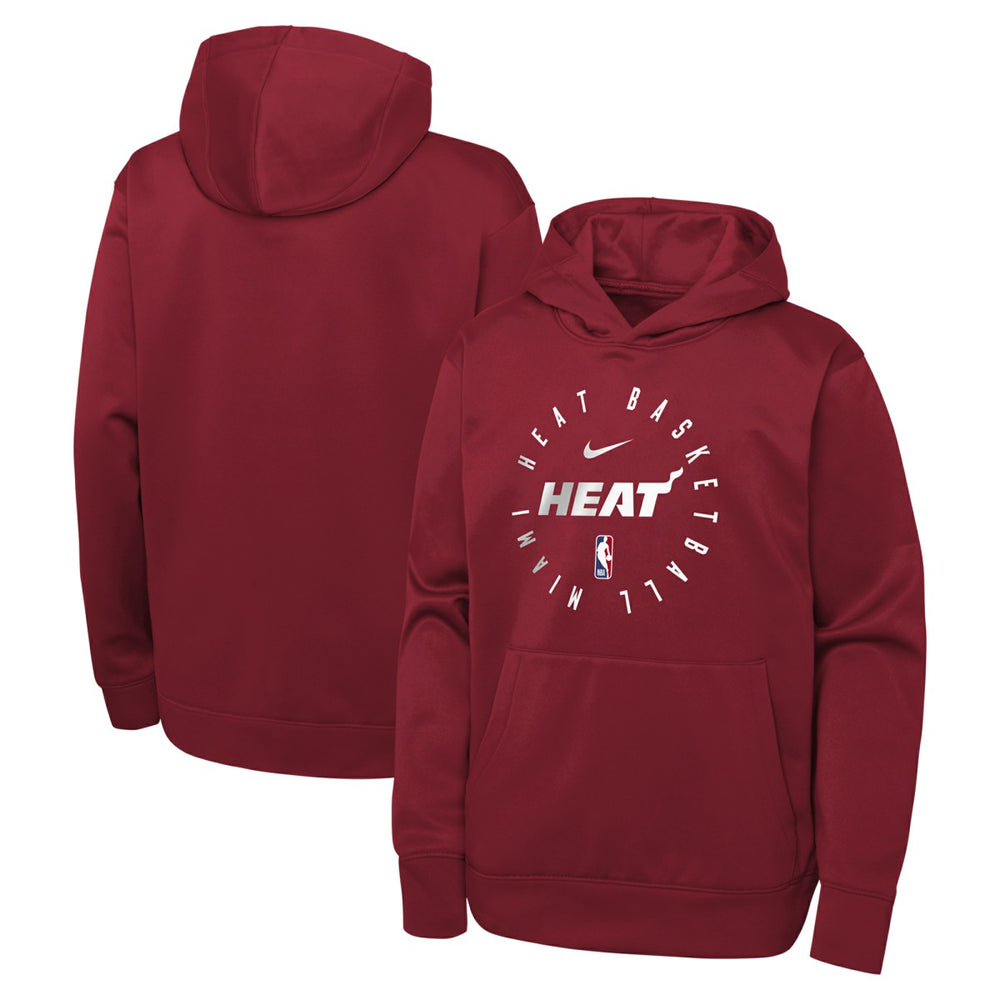 NBA Miami Heat Youth Performance Practice Spotlight Pullover Hoodie