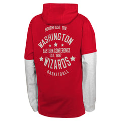 NBA Washington Wizards Youth Small Ball Long Sleeve Hoodie T-Shirt