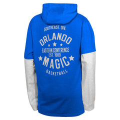 NBA Orlando Magic Youth Small Ball Long Sleeve Hoodie T-Shirt