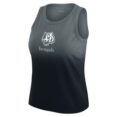 WEAR by Erin Andrews x Gracie Hunt Women's Ombre Tank Top - Cincinnati Bengals
