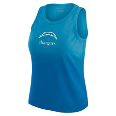 WEAR by Erin Andrews x Gracie Hunt Women's Ombre Tank Top - Los Angeles Chargers
