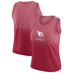 WEAR by Erin Andrews x Gracie Hunt Women's Ombre Tank Top - Arizona Cardinals