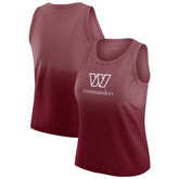 WEAR by Erin Andrews x Gracie Hunt Women's Ombre Tank Top - Washington Commanders