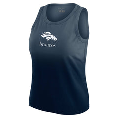 WEAR by Erin Andrews x Gracie Hunt Women's Ombre Tank Top - Denver Broncos