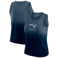 WEAR by Erin Andrews x Gracie Hunt Women's Ombre Tank Top - New England Patriots
