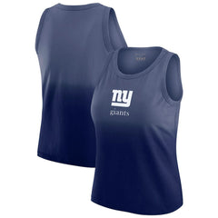 WEAR by Erin Andrews x Gracie Hunt Women's Ombre Tank Top - New York Giants
