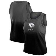 WEAR by Erin Andrews x Gracie Hunt Women's Ombre Tank Top - Jacksonville Jaguars