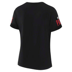 WEAR by Erin Andrews x Gracie Hunt Women's Draft Me Lace-Up T-Shirt - New England Patriots