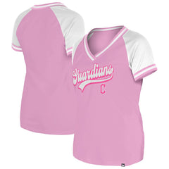 MLB Cleveland Guardians New Era Women's Gameday V-Neck T-Shirt