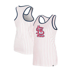 MLB St. Louis Cardinals New Era Women's Gameday Pinstripe Tank Top