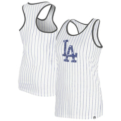 MLB Los Angeles Dodgers New Era Women's Gameday Pinstripe Tank Top