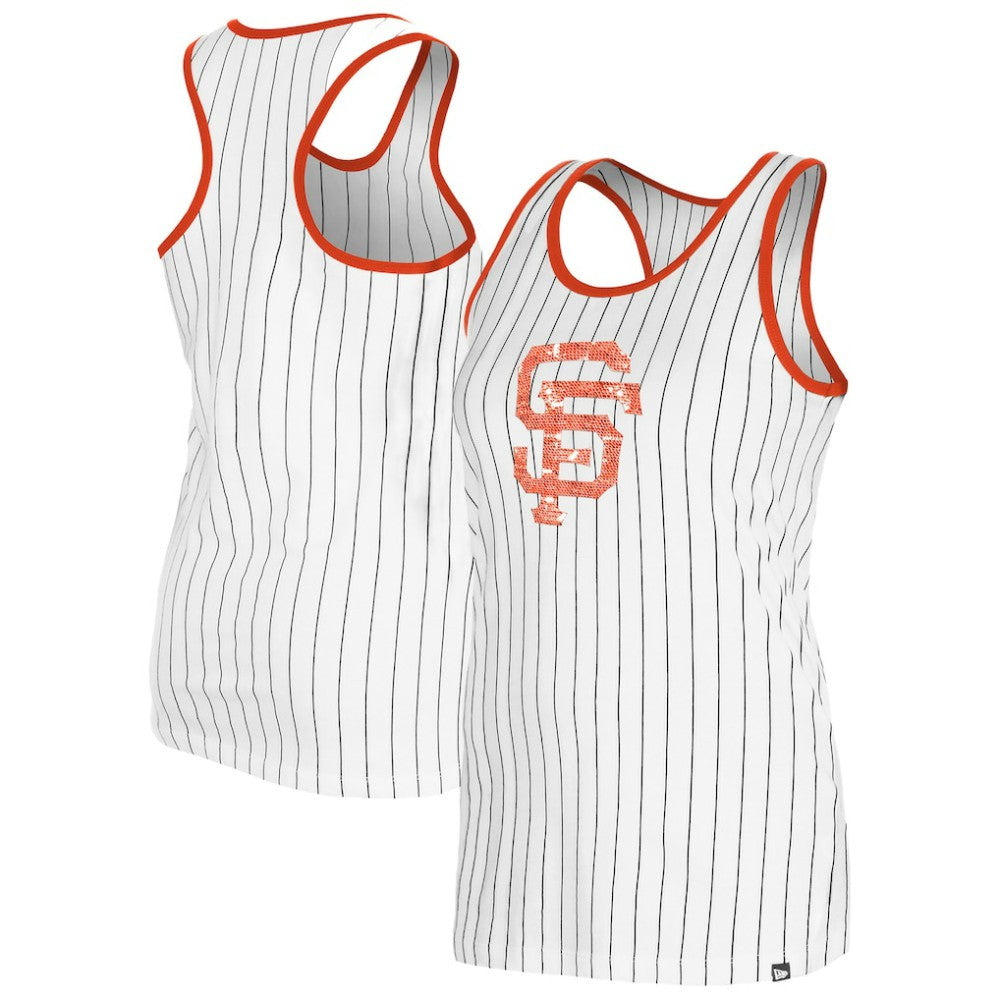 MLB San Francisco Giants New Era Women's Gameday Pinstripe Tank Top