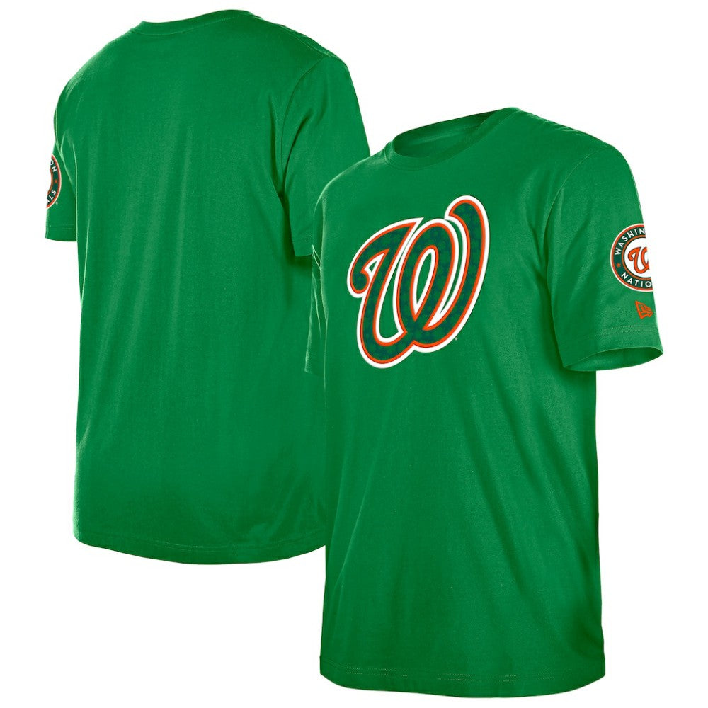 MLB Washington Nationals New Era St. Patrick's Day Shamrock Fill T-Shirt