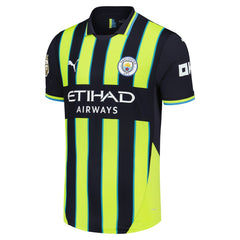 Erling Haaland Manchester City 2024/25 Away Player Jersey - Puma Navy