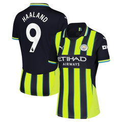 Erling Haaland Manchester City Women's 2024/25 Away Replica Player Jersey - Puma Navy