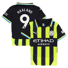 Erling Haaland Manchester City Youth 2024/25 Away Replica Player Jersey - Puma Navy