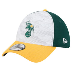 MLB Athletics New Era 2025 MLB Clubhouse 39THIRTY Flex Hat