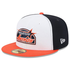 MLB Houston Astros New Era 2025 MLB Clubhouse 59FIFTY Fitted Hat