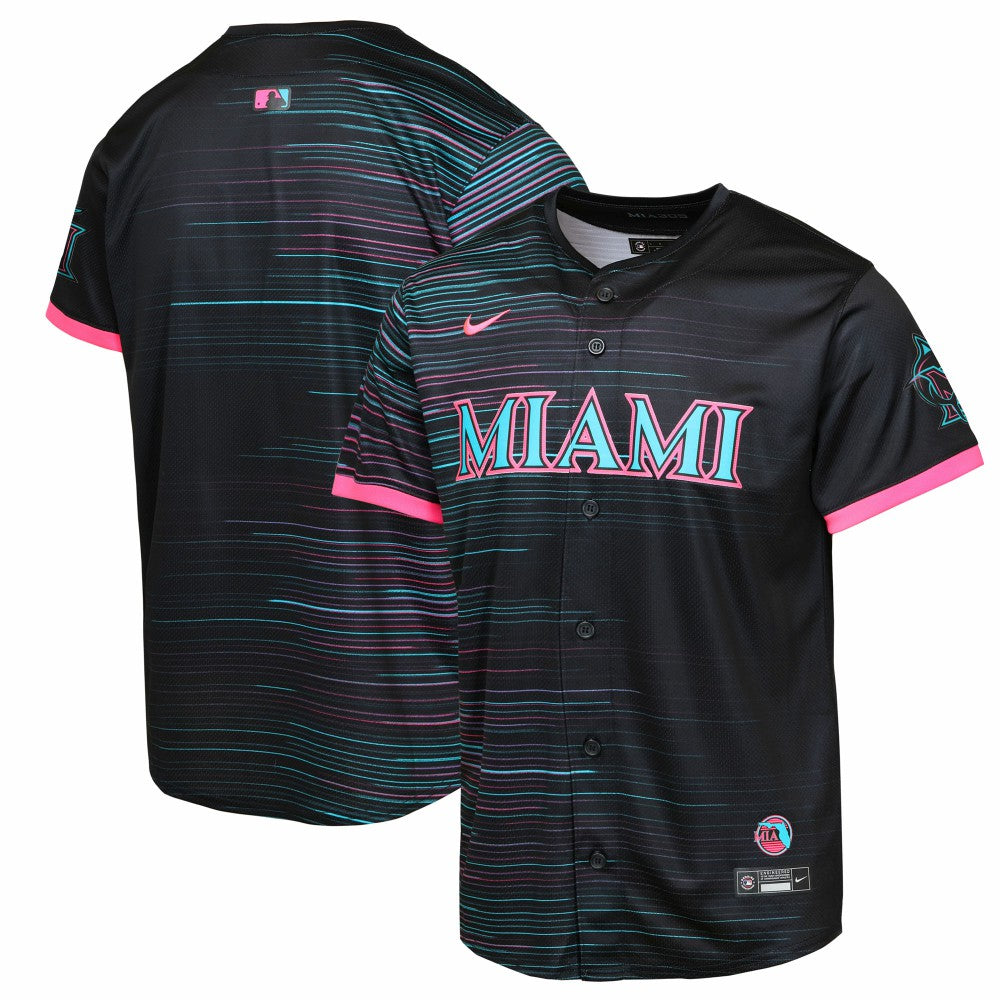 MLB Miami Marlins Youth 2025 City Connect Limited Jersey