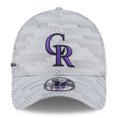 MLB Colorado Rockies New Era 2025 MLB Clubhouse 39THIRTY Flex Hat
