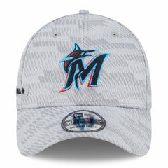 MLB Miami Marlins New Era 2025 MLB Clubhouse 39THIRTY Flex Hat