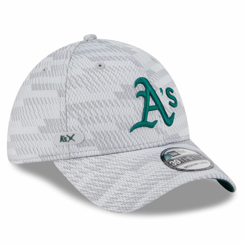 MLB Athletics New Era 2025 MLB Clubhouse 39THIRTY Flex Hat