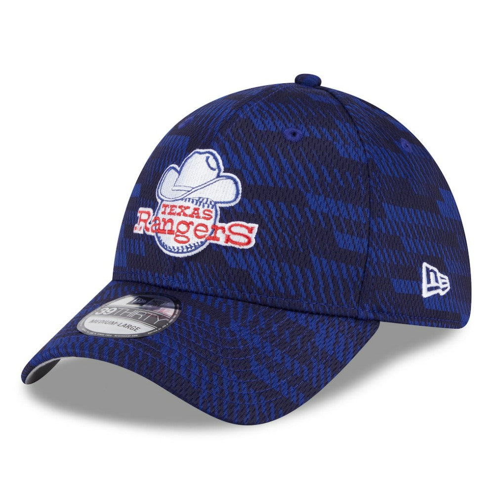 MLB Texas Rangers New Era 2025 MLB Clubhouse 39THIRTY Flex Hat