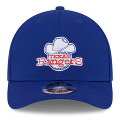 MLB Texas Rangers New Era 2025 MLB Clubhouse 9FORTY M-Crown Adjustable Hat