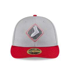 MLB Chicago White Sox New Era 2025 Batting Practice Low Profile 59FIFTY Fitted Hat