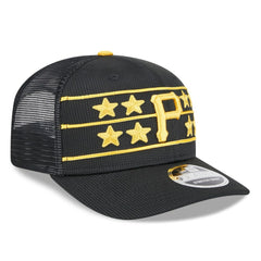 MLB Pittsburgh Pirates New Era 2025 Batting Practice 9SEVENTY Stretch-Snap Trucker Hat