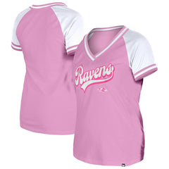 Women's Mommy & Me V-Neck T-Shirt - Baltimore Ravens