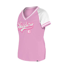 Women's Mommy & Me V-Neck T-Shirt - Pittsburgh Steelers