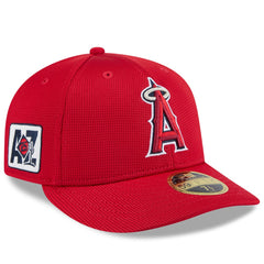 MLB Los Angeles Angels New Era 2025 Spring Training Low Profile 59FIFTY Fitted Hat
