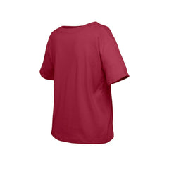 NHL Dark Red Colorado Avalanche New Era Girl's Youth Flip Sequin T-Shirt