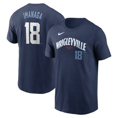 MLB Shōta Imanaga Chicago Cubs Nike Fuse Name & Number T-Shirt