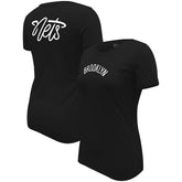 NBA Brooklyn Nets Stadium Essentials Women's Origins Script T-Shirt