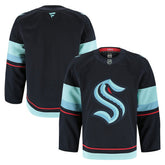 NHL Deep Sea Blue Seattle Kraken Fanatics Home Authentic Pro Jersey