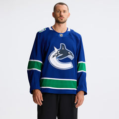 NHL Blue Vancouver Canucks Fanatics Home Authentic Pro Jersey