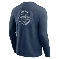 Darius Rucker Collection Washed Waffle-Knit Long Sleeve T-Shirt - Dallas Cowboys