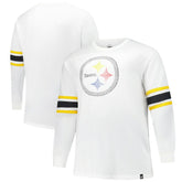 '47 Big & Tall Premier Brex Long Sleeve T-Shirt - Pittsburgh Steelers