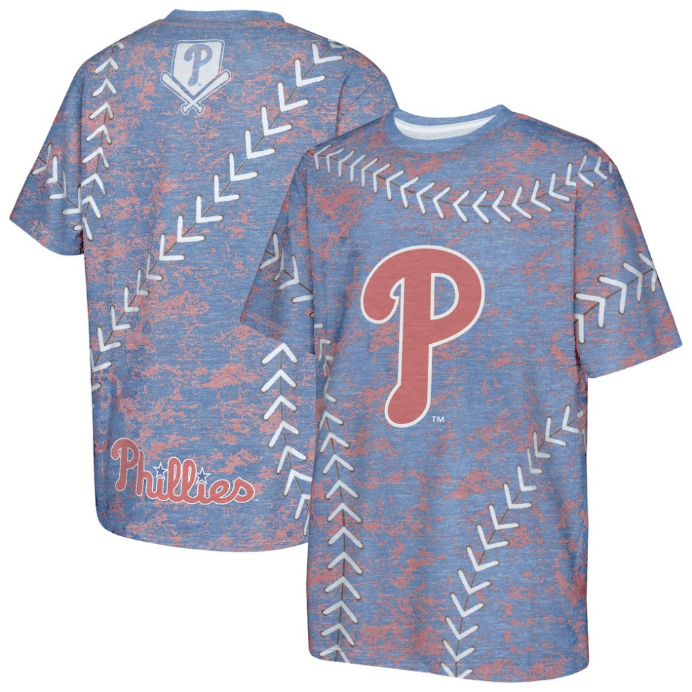 MLB Philadelphia Phillies Youth Slide Score Bold T-Shirt