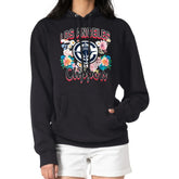 NBA LA Clippers G-III 4Her by Carl Banks Women's Flowers Team Logo Graphic Fleece Pullover Hoodie