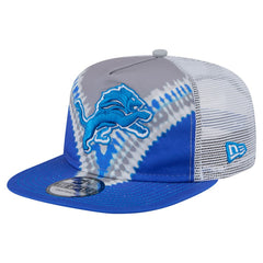 Throwback Dye Golfer Snapback Hat - Detroit Lions