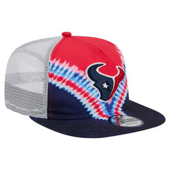 Throwback Dye Golfer Snapback Hat - Houston Texans