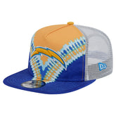 Throwback Dye Golfer Snapback Hat - Los Angeles Chargers