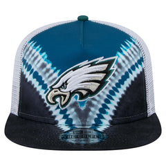 Throwback Dye Golfer Snapback Hat - Philadelphia Eagles