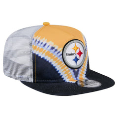Throwback Dye Golfer Snapback Hat - Pittsburgh Steelers