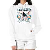 NHL White San Jose Sharks G-III 4Her by Carl Banks Women's Flower Logo Pullover Hoodie
