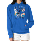 NHL Blue St. Louis Blues G-III 4Her by Carl Banks Women's Flower Logo Pullover Hoodie